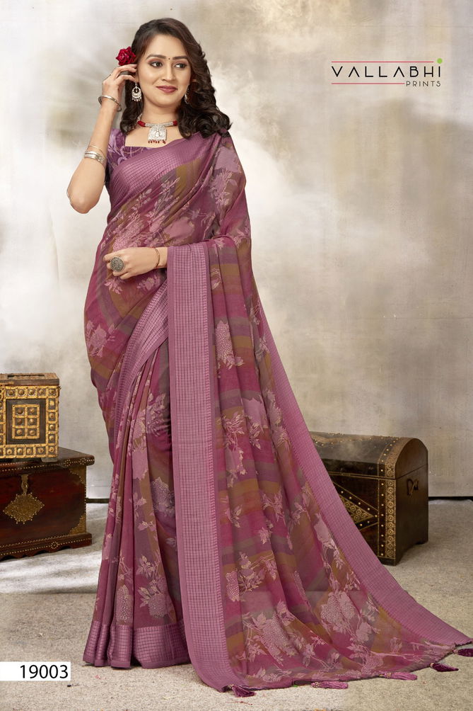 Western Vol 2 By Vallabhi Georgette Daily Wear Saree Suppliers In India